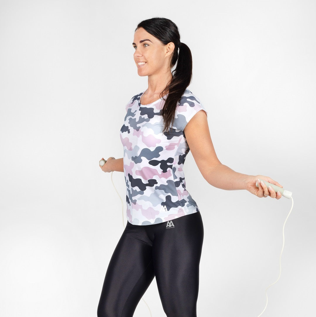 Camouflage Design TShirt von anmila sportswear – Ansicht 4