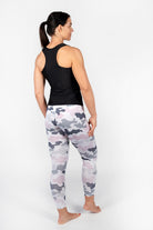 Camouflage Design 7/8 Leggings von anmila sportswear – Rückansicht