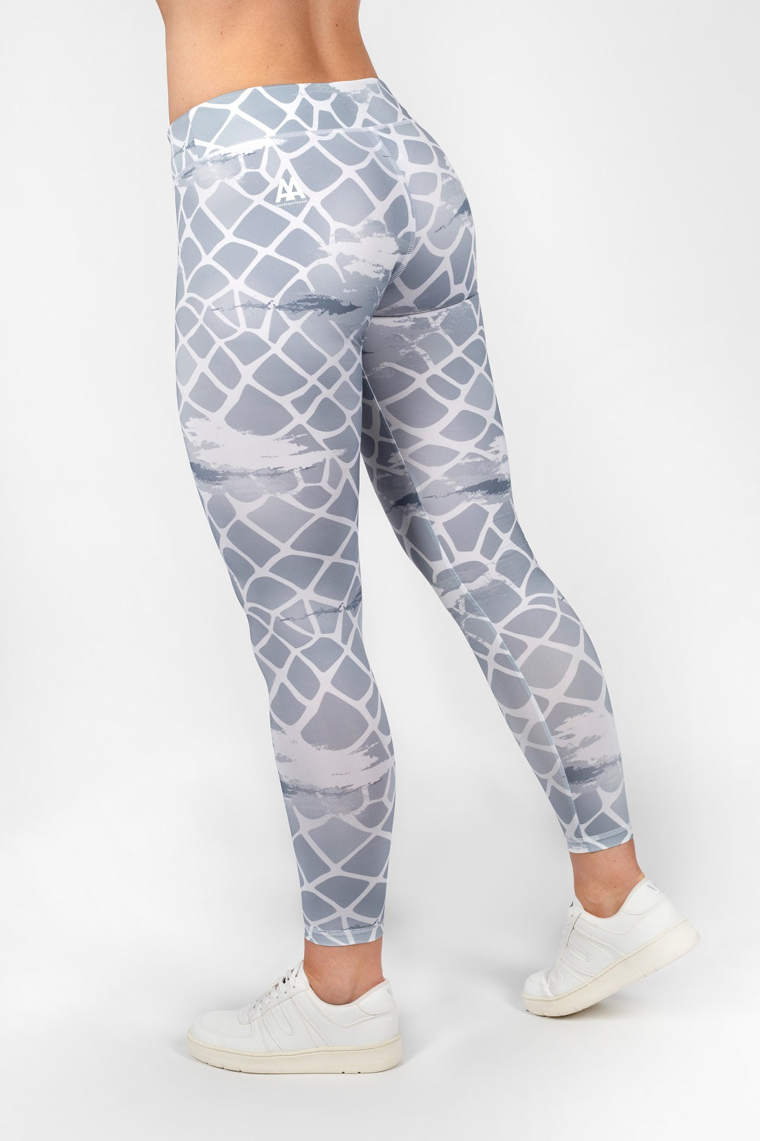 Blurred Design 7/8 Leggings von anmila sportswear – Rückansicht