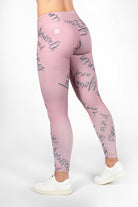 Brushstroke Design 7/8 Leggings von anmila sportswear – Rückansicht