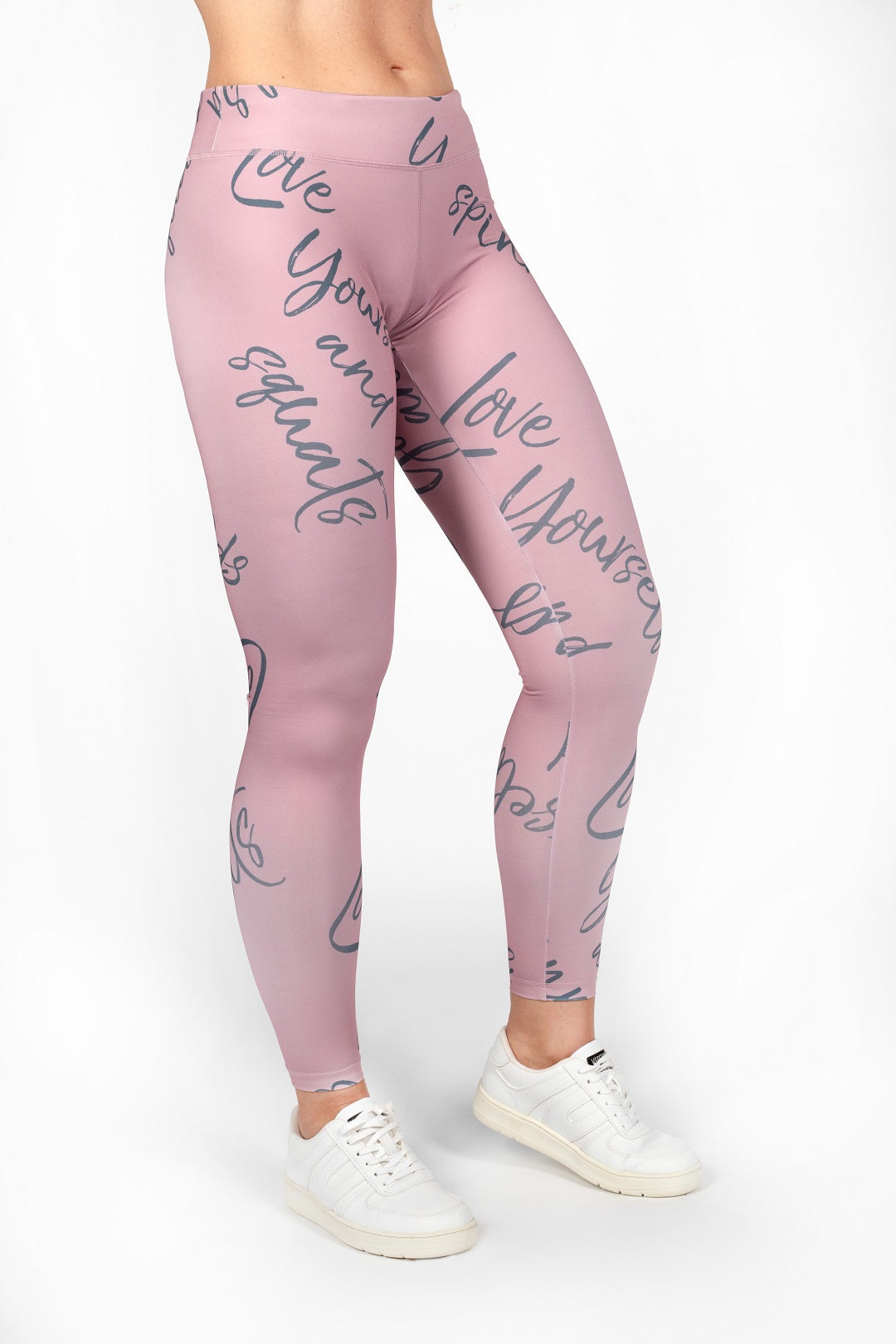 Brushstroke Design 7/8 Leggings von anmila sportswear – Vorderansicht