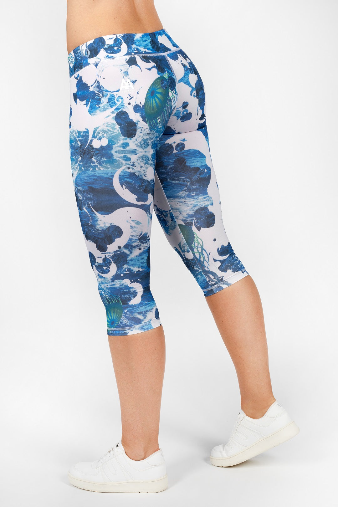 Vibrant Vision Design 3/4 Leggings von anmila sportswear – Rückansicht