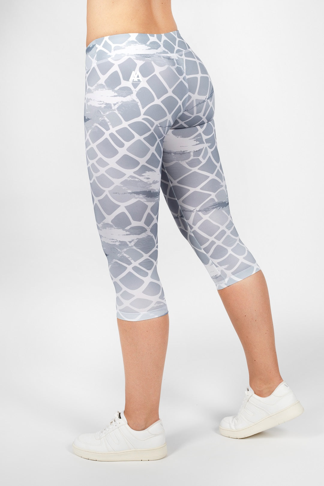 Blurred Design 3/4 Leggings von anmila sportswear – Rückansicht