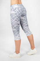 Blurred Design 3/4 Leggings von anmila sportswear – Rückansicht