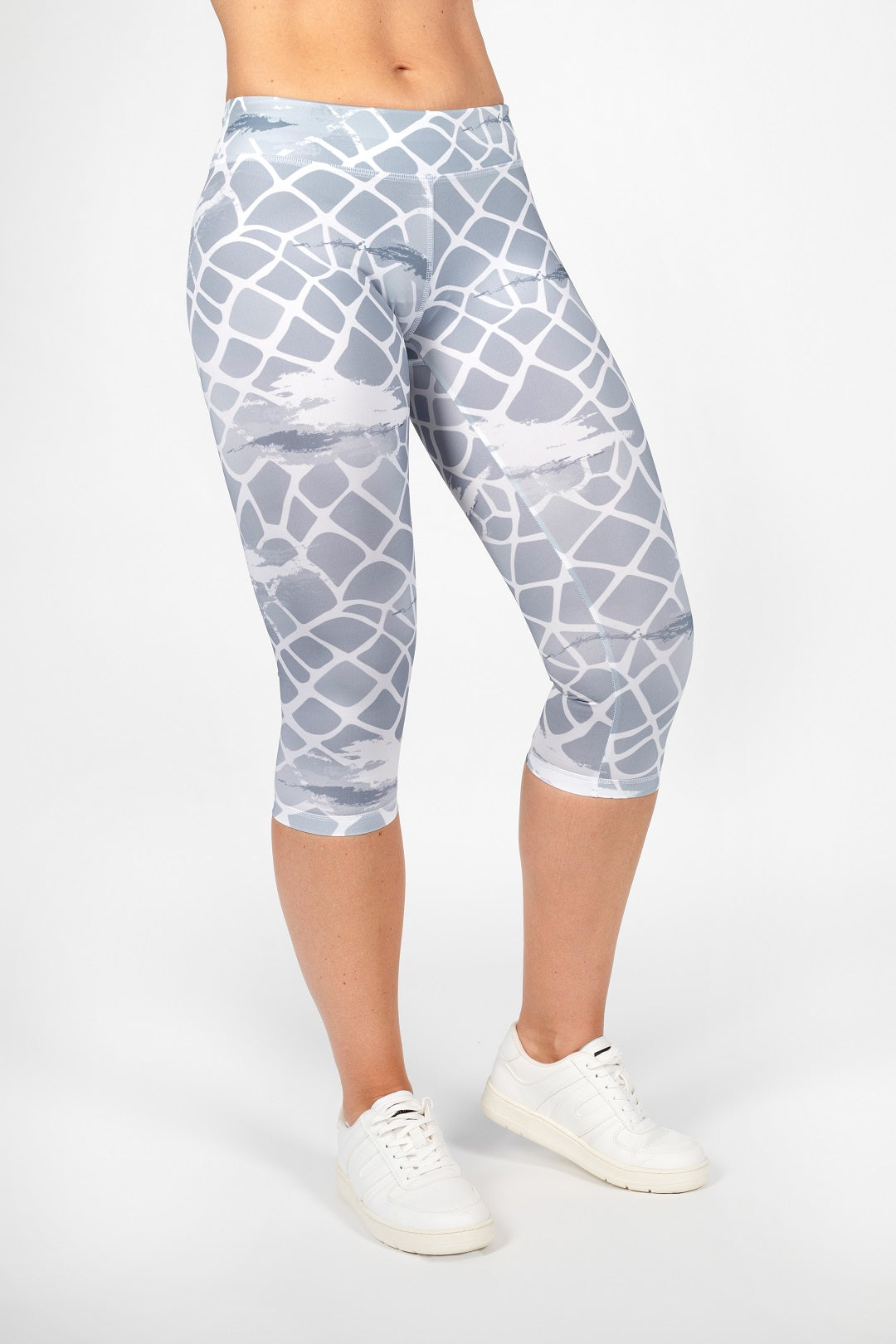 Blurred Design 3/4 Leggings von anmila sportswear – Vorderansicht