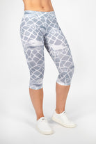 Blurred Design 3/4 Leggings von anmila sportswear – Vorderansicht