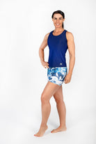 Vibrant Vision Design kurze Leggings von anmila sportswear – Vorderansicht