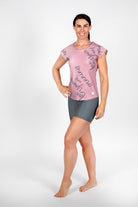 Brushstroke Design TShirt von anmila sportswear – Vorderansicht
