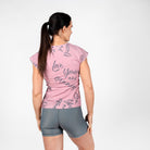 Brushstroke Design TShirt von anmila sportswear – Rückansicht